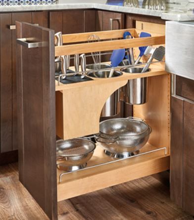 Must Have Kitchen Cabinet Accessories and Options — Degnan  Design-Build-Remodel