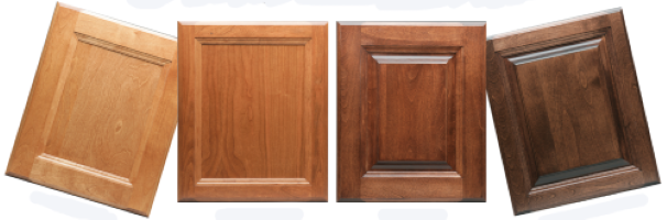 Contemporary Solid Wood Slab & Batten Cabinet Doors