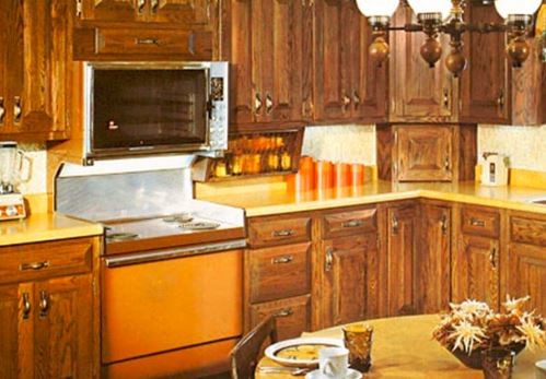 An ugly out-dated kitchen can be the reason for a kitchen remodel