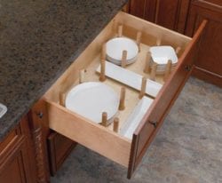 Store your dishes in this deep drawer in your new kitchen