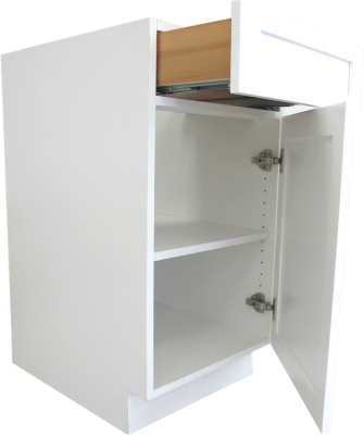 A frameless cabinet