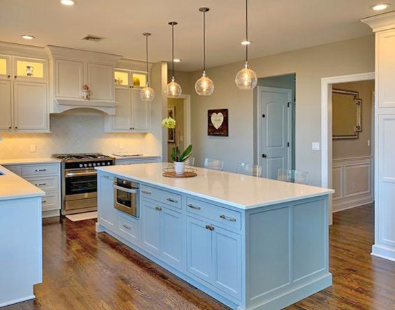 Franklin Lakes Super Clean Traditional Kitchen - Transitional - Kitchen -  New York - by Craig Allen Designs